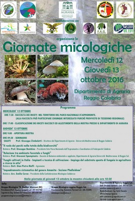 III edizione Giornate Micologiche